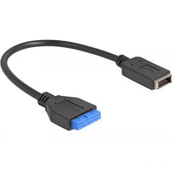 DeLOCK καλώδιο USB αρσενικό βύσμα-υποδοχή θηλυκή σε εσωτερικό USB Type-E Key A 25 cm