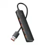 Hub πολλαπλών θυρών 5 σε 1 USB 3.2 Gen 2 Vention CHOBB — 5 θύρες (4× USB 3.2 Gen 2 Type-A, 1× USB 3.2 Gen 1 Type-A), 0,15 m, ABS, μαύρο
