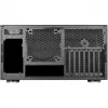 SilverStone Crown 04 Κουτί PC SST-CW04TB — Μορφή HTPC, υποστήριξη SSI-EEB, σκούρο γκρι