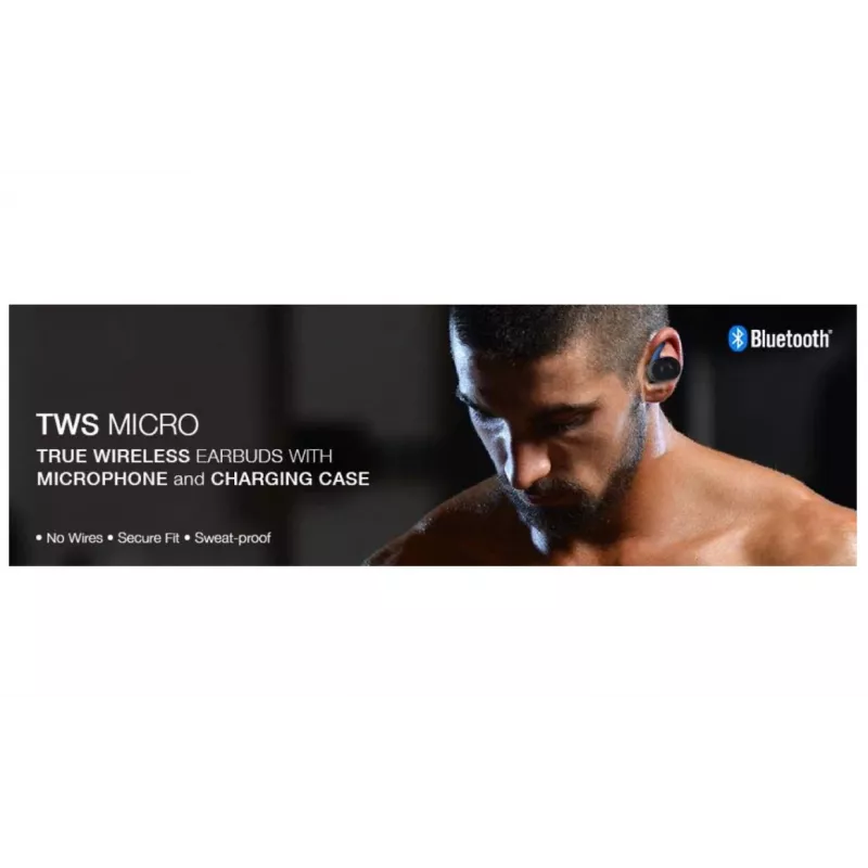 Ασύρματα ακουστικά V.Silencer True Wireless λευκά