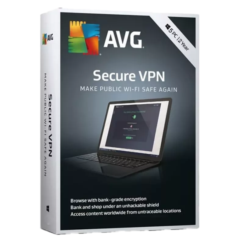 AVG Secure VPN | 10 συσκευές | 2 έτη