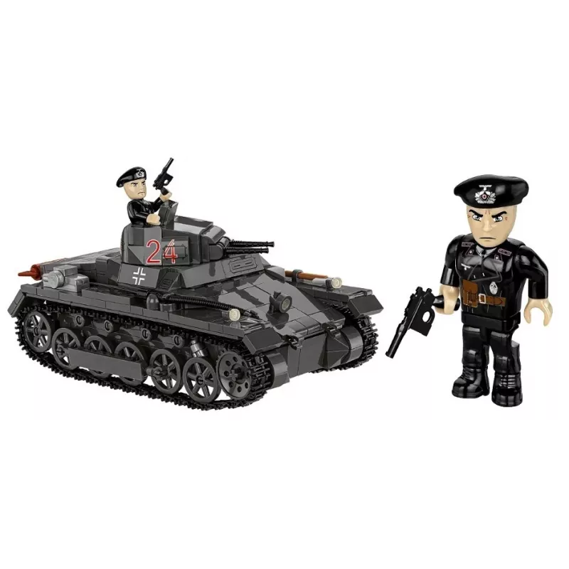 Σετ κατασκευής Cobi Panzer I Ausf. B – 654 τεμάχια, λεπτομερές μοντέλο κατασκευής