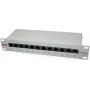 ROTRONIC-SECOMP Roline - Patch panel - CAT 6a - RJ-45 X 12 - Γκρι - 1U - 25,4 cm (10)