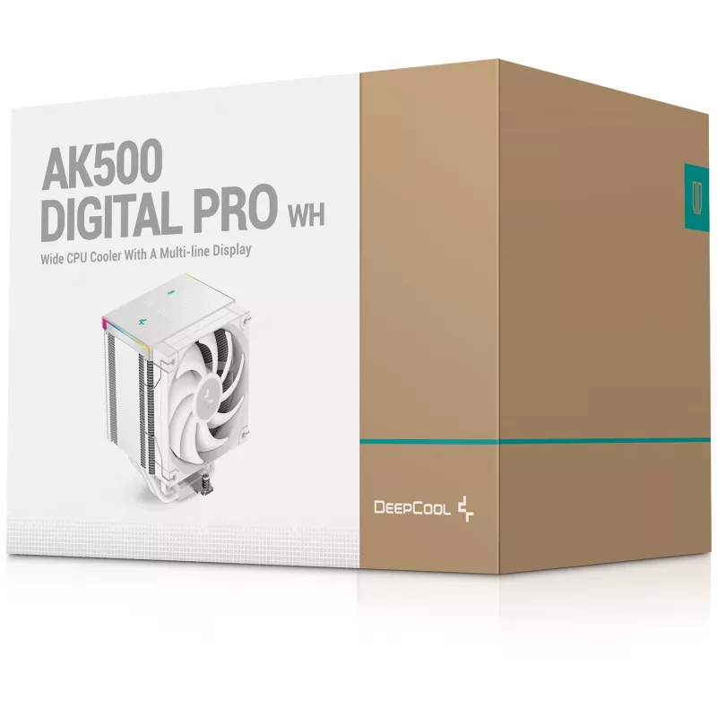 Ψύξη DeepCool AK500 DIGITAL PRO WH (R-AK500-WHAPMN-G)