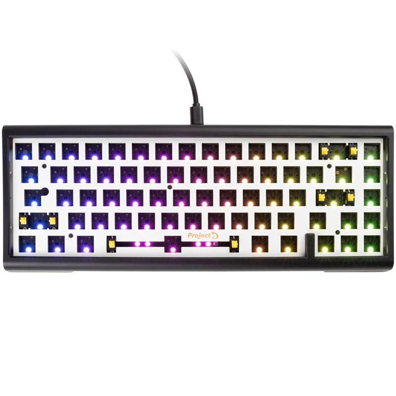 Ducky Tinker65 πληκτρολόγιο gaming USB US English μαύρο