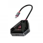 USB-C Hub SBOX HEXAGON 6 σε 1 με HDMI και Ethernet, Type-C λευκό