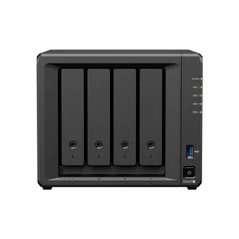 NAS Storage Server SYNOLOGY DS425+ — 4-Bay, Intel Celeron J4125 2,0–2,7 GHz, 2 GB DDR4, 0 TB, 2,5GbE, 2 M.2 slots