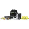 DICOTA Hi-Vis V2 Backpack Σακίδιο Μαύρο 320x220x455mm PET TPU
