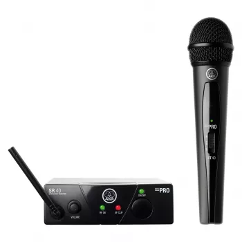 Ασύρματο σετ μικροφώνου AKG WMS40 ISM 3 συχνότητα UHF, φορητές επιλογές lavalier/handheld
