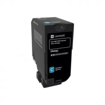 Lexmark 74C2HCE Toner-Kit Κυανό Return Program Corporate. 12K σελίδες για