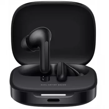 Headset Xiaomi Buds 6 In-Ear ασύρματα binaural ακουστικά, Bluetooth 5.4, ANC, 42 h αναπαραγωγή, IP54, μαύρο νύχτας