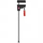 Bessey UniKlamp UK100 Μέγγενη, 1000 mm Μήκος, 80 mm Άνοιγμα, μαύρο/κόκκινο