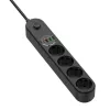Πολύπριζο ColorWay CW-CHE44PDB — 4 πρίζες AC, 2 θύρες USB