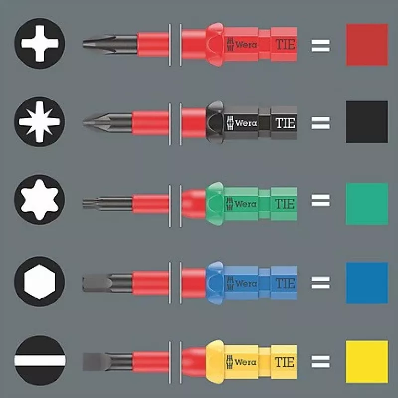 Wera Kraftform Kompakt VDE 17 Universal 1 σετ κατσαβιδιών (05006611001)