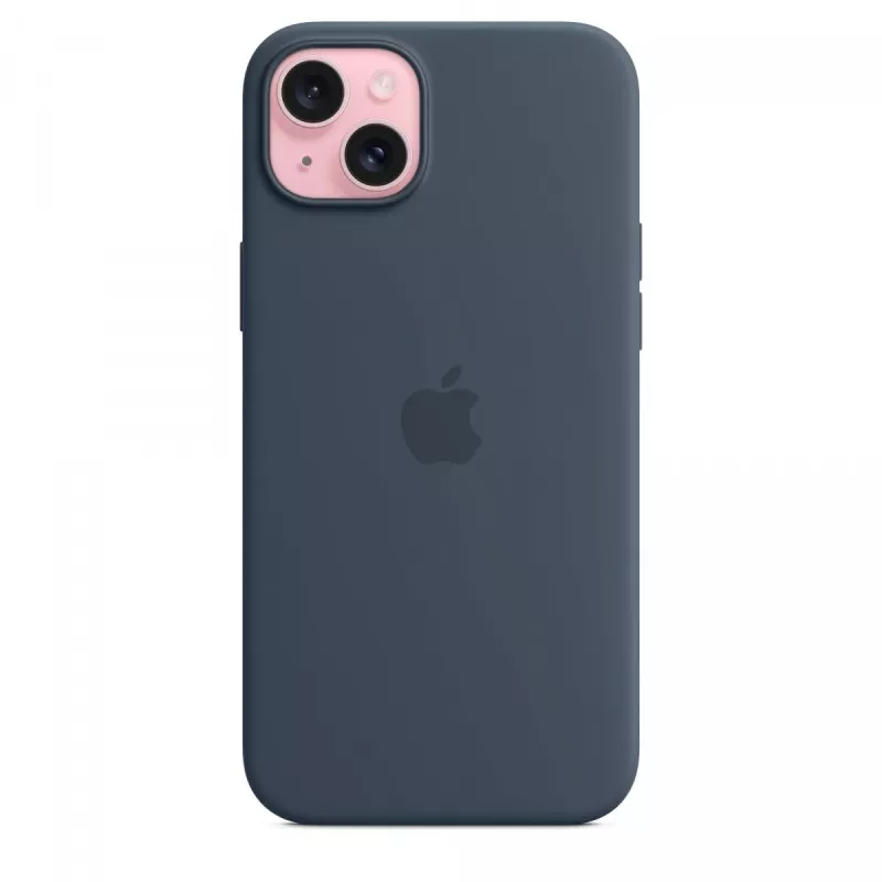 Apple iPhone 15 Plus θήκη σιλικόνης με MagSafe - Storm Blue