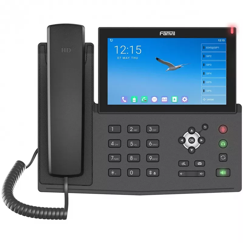 Fanvil X7A IP-Τηλέφωνο Μαύρο 20 γραμμές LCD Wi-Fi