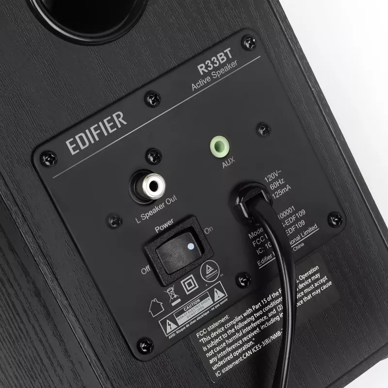 Edifier R33BT Ηχείο μαύρο Ενσύρματο & ασύρματο 10 W