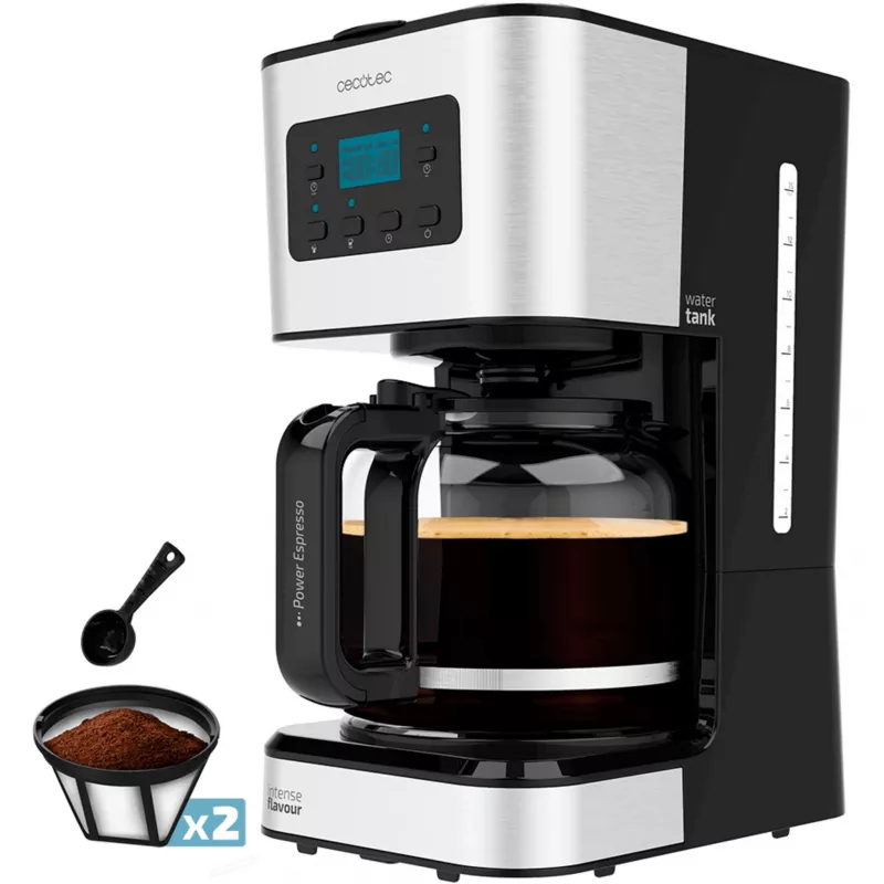 Coffee 66 Smart Plus, μηχανή φίλτρου μαύρο/ανοξείδωτο ατσάλι, προγραμματιζόμενη