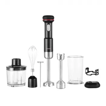 Ραβδομπλέντερ GASTROBACK Cordless Design 5-in-1 — 180 W, μπολ 0,5 L, λειτουργία με μπαταρία, λεπίδες ανοξείδωτου χάλυβα