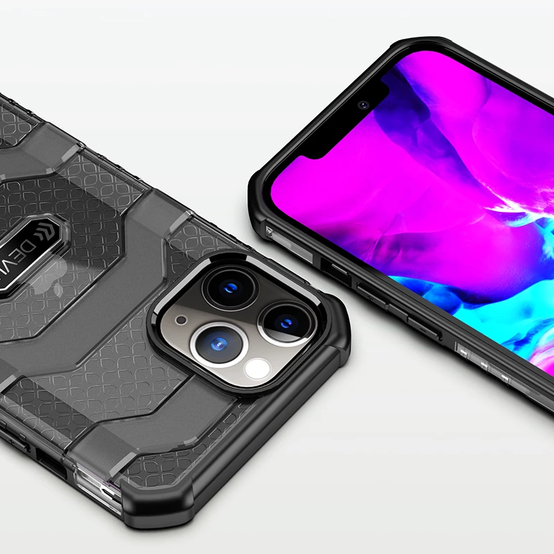 Ανθεκτική προστατευτική θήκη Devia Vanguard για iPhone 12 mini, πράσινο