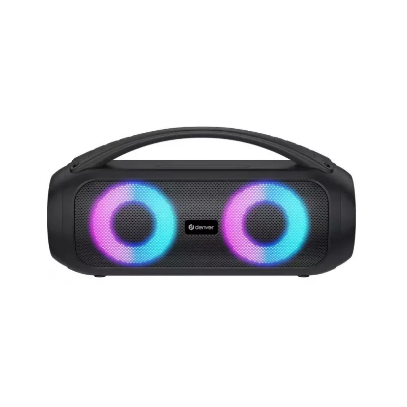 Ηχείο Bluetooth Denver BTG-616 με λαβή μεταφοράς και φωτισμό LED