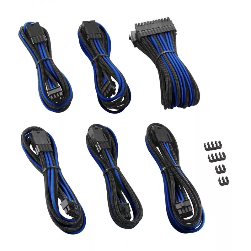 Εσωτερικό καλώδιο τροφοδοσίας CableMod CM-PCAB-BKIT-NKKB-3PK-R μαύρο μπλε 250mm