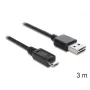 Καλώδιο USB DeLOCK EASY-USB 2.0-A - USB 2.0 Micro-B 3 m