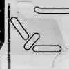 Singularity Computers Spectre 2.0 Elite Kit Side Distro Plate - μαύρο