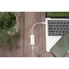 Digitus DN-3024 Προσαρμογέας USB 3.0 20 cm 1x USB-C σε 1x RJ45 Θωρακισμένο