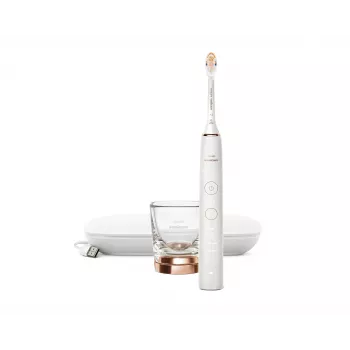Philips HX9911/23 ηλεκτρική οδοντόβουρτσα ενήλικα ηχητική οδοντόβουρτσα ροζ χρυσό, λευκό