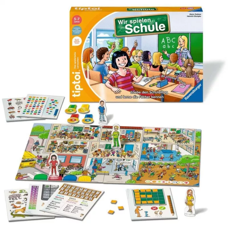 tiptoi Wir spielen Schule, επιτραπέζιο παιχνίδι