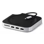 Satechi Laptop-Dock/Port-Replikator ST-GNMMES — ενσύρματο USB 3.2 Gen 2 Type-C Hub, USB-A & SD, ασημί