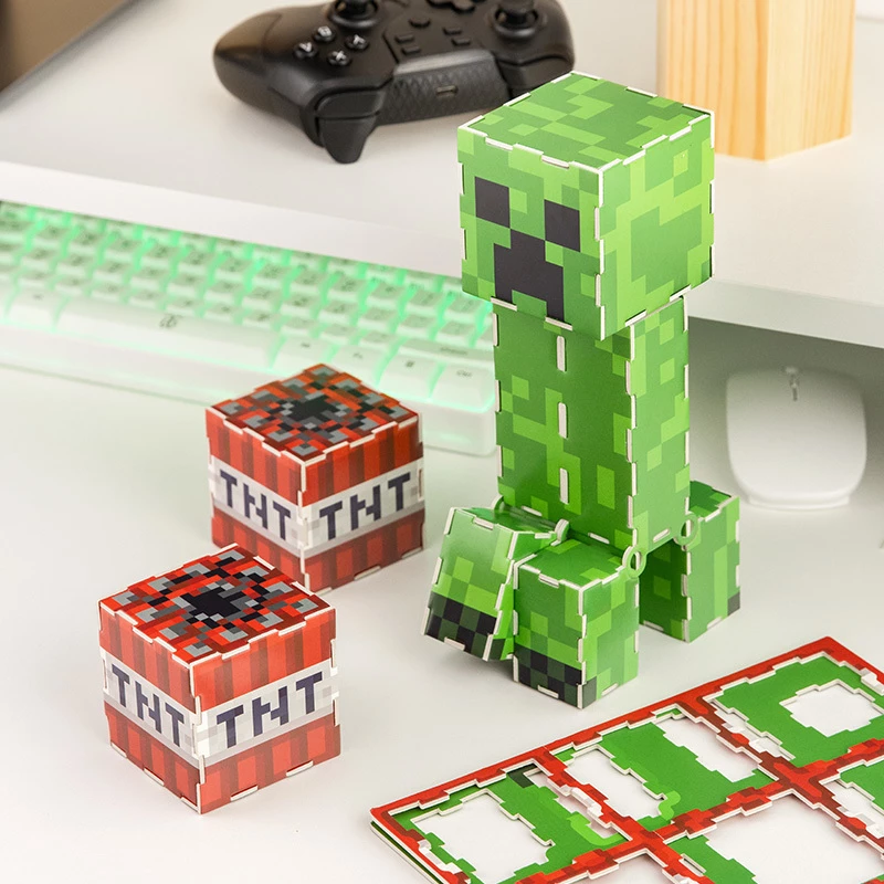 Σετ κατασκευής Paladone Minecraft Creeper – συναρμολογούμενη φιγούρα Creeper σετ