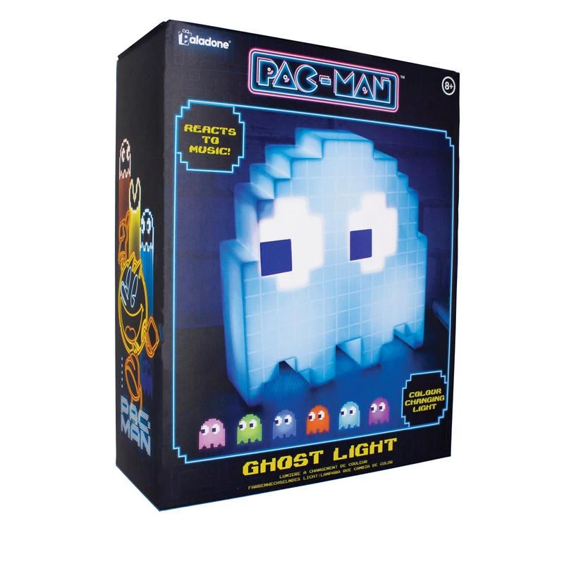 Επιτραπέζια LED λάμπα Paladone Ghost Light PP4336PMV3 σε σχέδιο Pac-Man