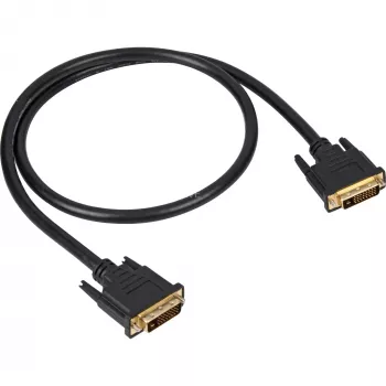 Καλώδιο DVI Sharkoon DVI-D/DVI-D (24+1) 1 m