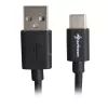 Προσαρμογέας καλωδίου USB 2.0 A σε USB-C Sharkoon 0,5 m, μαύρο