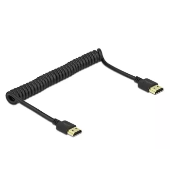 Καλώδιο HDMI DeLOCK 84967 1,5 m Type A βύσμα αρσενικό σε βύσμα αρσενικό μαύρο