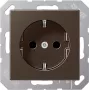 JUNG JG SCHUKO Πρίζα 16A 250V A A1520MO καφέ