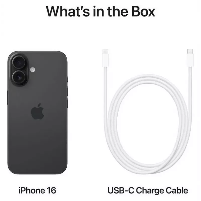 Smartphone Apple iPhone 16 6.1 inch 128 GB Μαύρο