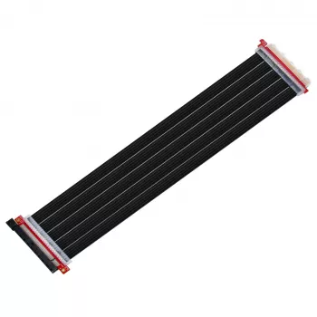 SilverStone SST-RC04B-400 καλώδιο riser PCIe x16, PCIe 3.0, 40 cm, μαύρο
