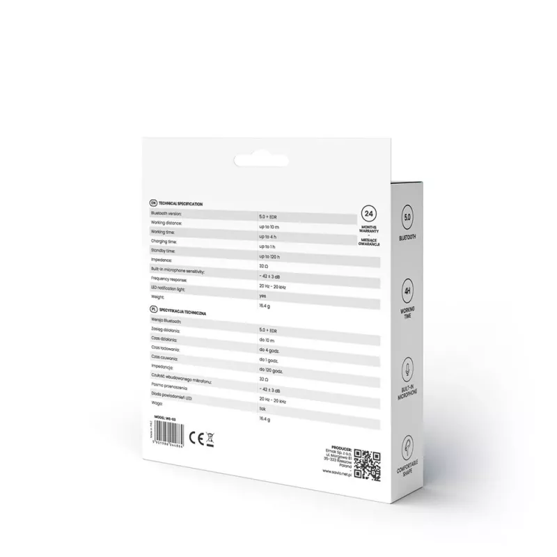 Ασύρματα ακουστικά Bluetooth Savio WE-03