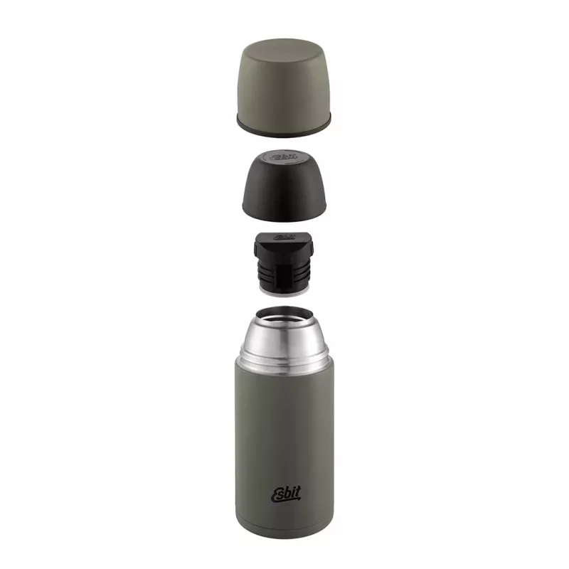 Esbit θερμός μπουκάλι κενού 750ml, λαδί