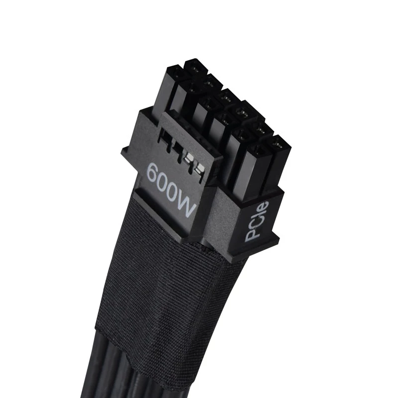 SilverStone SST-PP14-90 Καλώδιο 12VHPWR, 90 μοιρών, 650 mm, Μαύρο