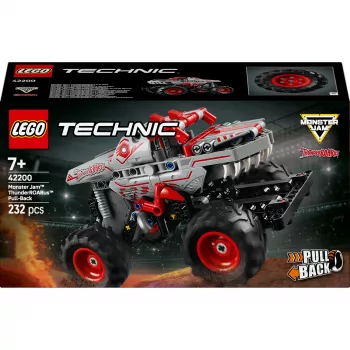 LEGO TECHNIC 42200 Monster Jam™ ThunderROARus™ με μηχανισμό επαναφοράς