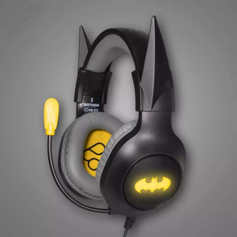 Headset FR-TEC Gaming Headset Batman με αφαιρούμενα αυτιά
