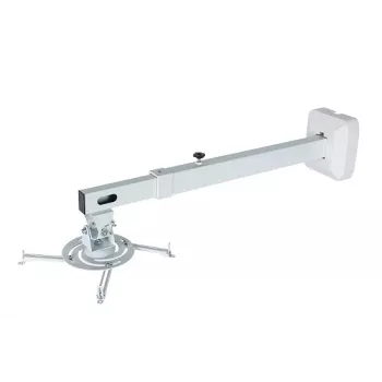 AVTEK Βάση στήριξης τοίχου WallMount Next 1200 — χάλυβας, λευκό, τηλεσκοπική, περιστροφή 360°, κλίση ±42°, μέγιστο φορτίο 20 kg