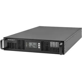 Qoltec UPS AWARYJNY DO RACK 3KVA 3000W συντελεστής ισχύος 1.0 LCD EPO USB on-LINE (3VA, 3000W, UPS διπλής μετατροπής Online), UPS