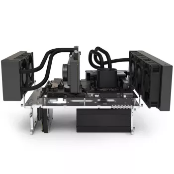 Ανοιχτό τραπέζι πλαισίου Streacom BC1 V2 ασημί — Υποστήριξη ATX, πλατφόρμα δοκιμής και συναρμολόγησης