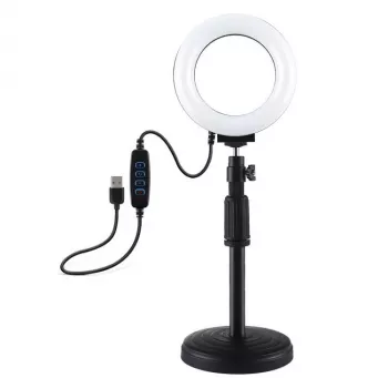 Λάμπα LED Δακτυλίου Puluz με Ρυθμιζόμενο Τρίποδο PU391