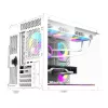 Κουτί υπολογιστή DarkFlash B275 PRO (λευκό) με 6 ανεμιστήρες